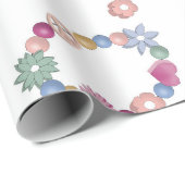 Freundschaft Bracelet Girl Jewelier Muster Geschenkpapier (Rolleneckpunkt)