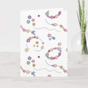 Freundschaft Bracelet Girl Jewelier Muster Karte