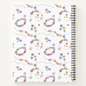 Freundschaft Bracelet Girl Jewelry Teen Journal Notizblock (Rückseite)