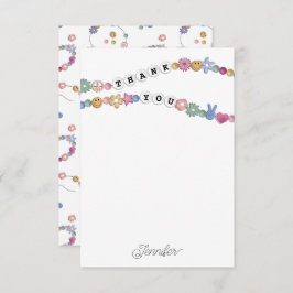 Freundschaft Bracelet Girl Juwelier Kinder Persona Dankeskarte