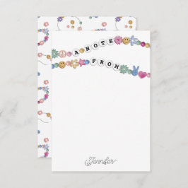 Freundschaft Bracelet Girl Juwelier Kinder Persona Dankeskarte