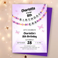 Freundschaft Bracelet Girls Birthday Era Party