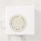 Freundschaft Bracelet Merry und helle Weihnachten Geschenkanhänger (Beispiel)