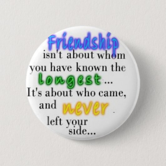 Freundschaft Button (Vorderseite)