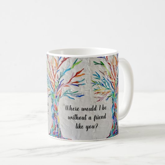 Freundschaft Coffee Tasse (VorderseiteRechts)