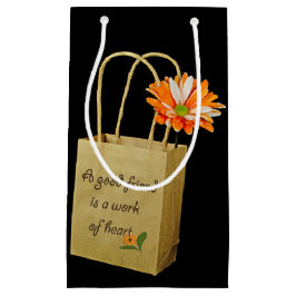 Freundschaft Daisy in der Papiertasche Kleine Geschenktüte