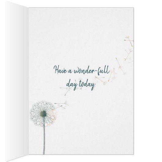 Freundschaft Dandelion Seeds (Innen (Rechts))