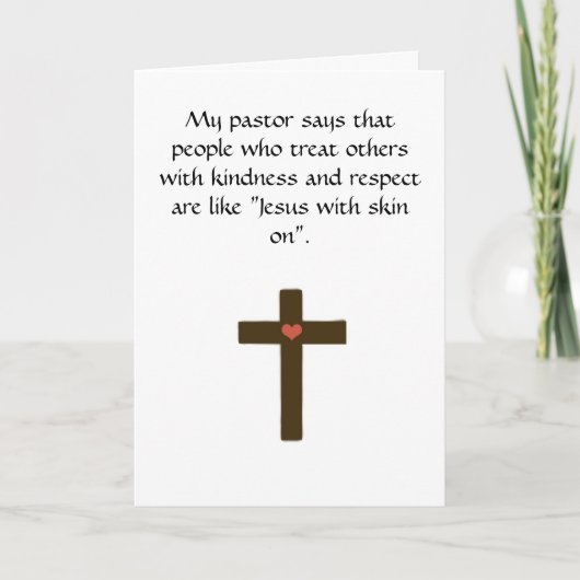 Freundschaft Dankeskarte (Vorderseite)