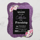 Freundschaft Einladung (Vorne/Hinten)