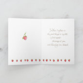 Freundschaft ernährt das Herz Karte (Innenseite)