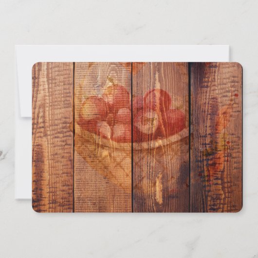 Freundschaft (Erntedank der Freunde) Einladung (Rückseite)