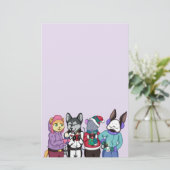 Freundschaft erwärmt das Herz Briefpapier (Stehend Vorderseite)