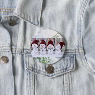 Freundschaft erwärmt einen kalten Tag Button