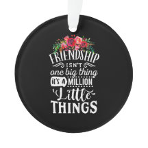 Freundschaft Es ist eine Million kleine Sache