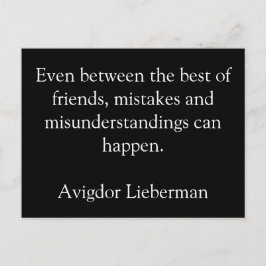 Freundschaft, Fehler, Postkarten