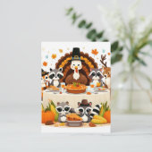 Freundschaft Feiertagspostkarte (Stehend Vorderseite)