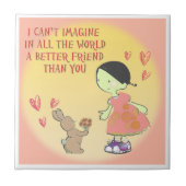 Freundschaft Fliese (Vorderseite)