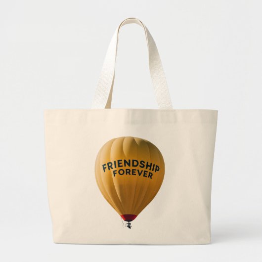 Freundschaft, Forever - Jumbo Tote Tasche (Vorne)