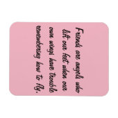 Freundschaft Foto Magnet (Horizontal)