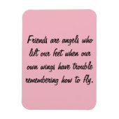 Freundschaft Foto Magnet (Vertikal)