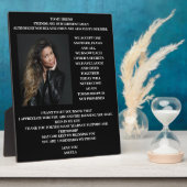 Freundschaft Fotoplatte (Seite)