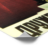 Freundschaft für immer! RUSSLAND - CHINA 1956 Komm Poster (Ecke)