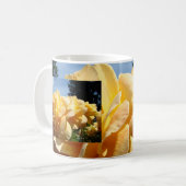 FREUNDSCHAFT Geschenke Kaffee Cup Tasse Orange ROS (Vorderseite Links)