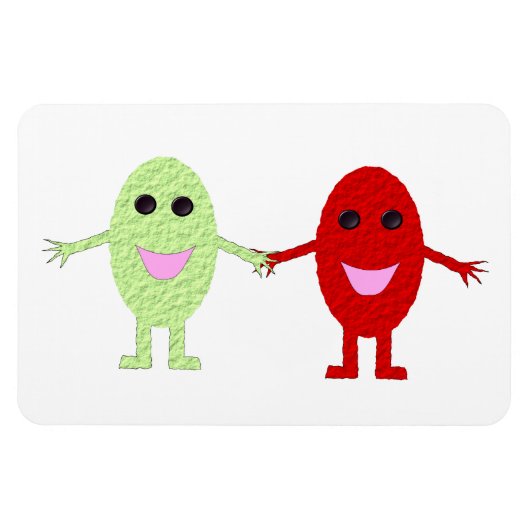 Freundschaft Grapes Magnet (Horizontal)