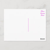 Freundschaft Hallo Mops Welpe Hund Gruß Postkarte (Rückseite)