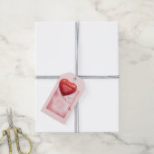 Freundschaft Heart Balloon Geschenkanhänger (Mit Garn)