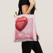 Freundschaft Heart Balloon Tasche (Von Nahem)