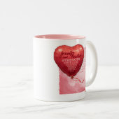 Freundschaft Heart Balloon Zweifarbige Tasse (VorderseiteRechts)