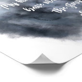 Freundschaft Helen Keller zitieren grau und weiß Poster (Ecke)