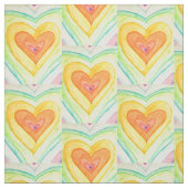 Freundschaft Herz Rainbow Material Art Material Stoff (Muster)