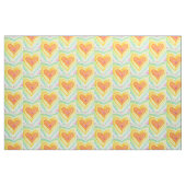 Freundschaft Herz Rainbow Material Art Material Stoff (Fat Quarter (45,7 x 55,9 cm))