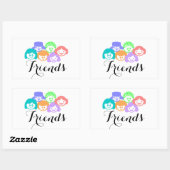 Freundschaft, Hübsche Sticker (Blatt)