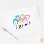 Freundschaft, Hübsche Sticker (Umschlag)