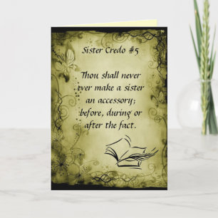 Freundschaft - ich bedauere karte