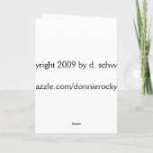 Freundschaft - Ich weiß, dass ich schon lange nich Karte (Rückseite)