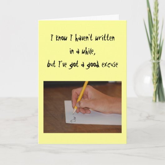 Freundschaft - Ich weiß, dass ich schon lange nich Karte (Vorderseite)