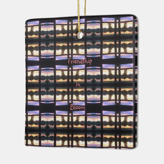 Freundschaft im Blut Keramikornament (Links)