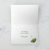 Freundschaft im Regen Karte (Innenseite)