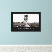 Freundschaft: Inspiration Leinwanddruck (Insitu (Holzboden))