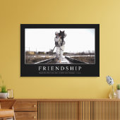 Freundschaft: Inspiration Leinwanddruck (Insitu (Wohnzimmer))