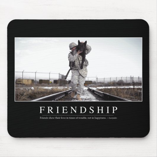 Freundschaft: Inspiration Mousepad (Vorne)