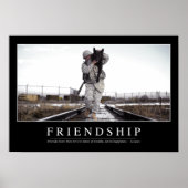 Freundschaft: Inspiration Poster (Vorne)