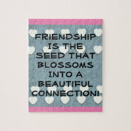 Freundschaft ist das Saatgut Puzzle