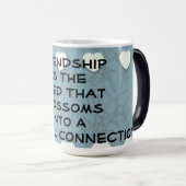 Freundschaft ist das Saatgut Verwandlungstasse (VorderseiteRechts)