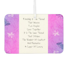 Freundschaft ist das Thema Autolufterfrischer