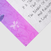 Freundschaft ist das Thema Seidenpapier (Ausschnitt)